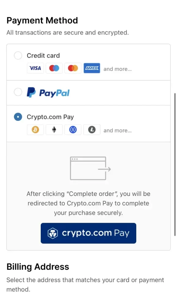 Crypto.com Pay