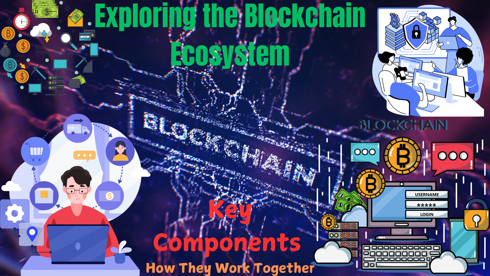 Read more about the article Exploring the Blockchain Ecosystem: Key Components and How They Work Together